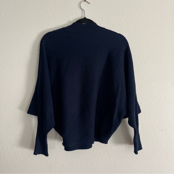 Philosophy Blue Ribbed Sweater - Picture 2 of 4